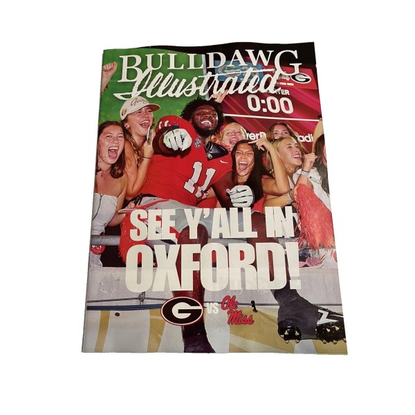 2024 BULLDAWG Illustrated Issue 11 Georgia vs Ole Miss See