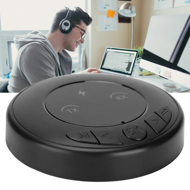 Bluetooth 5.0 Transmitter Receiver Low Latency AUX Multifunction 2 in