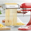 Pasta Attachment for KitchenAid Mixer, Includes Pasta Sheet Roller, Spaghetti