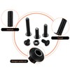 Set of 320 M5 Screws Set, Rounded Head Hex Screws