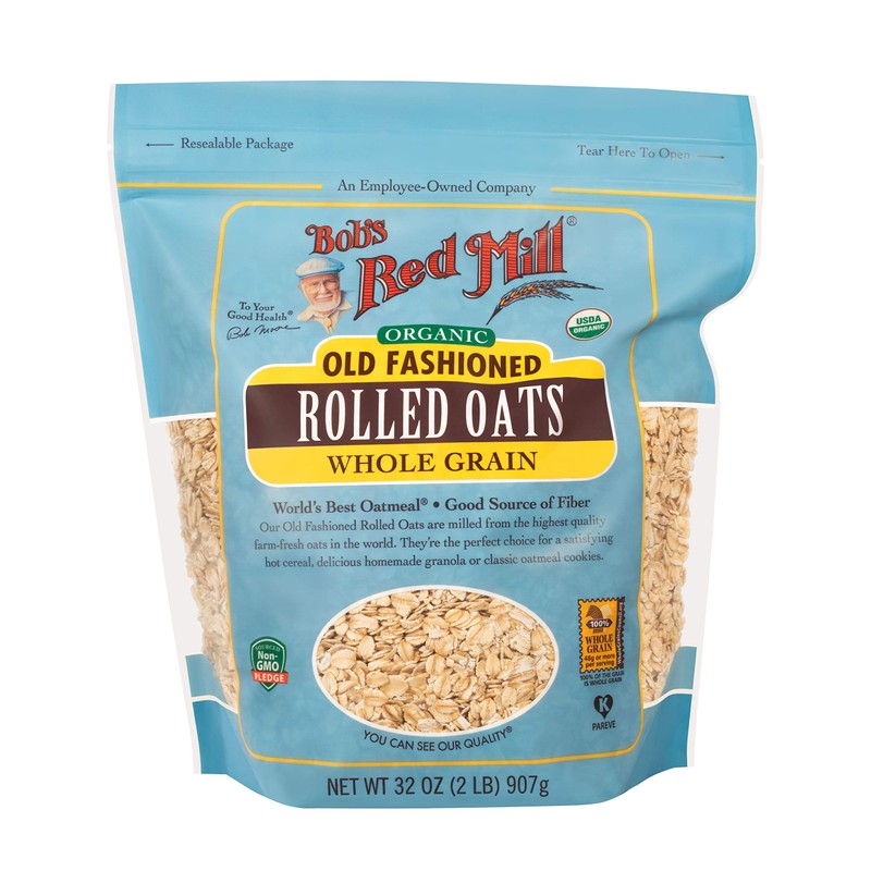 Bob's Red Mill Organic Old Fashioned Rolled Oats, 32oz (Pack