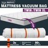 Vacuum Mattress Bag for Memory Foam and Latex with Band,