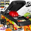 Vegetable Chopper Slicer Food Chopper with Container Veggie Dicer Cutter