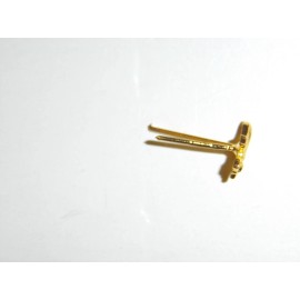 vnd43 RVN Vietnam Air Service Ribbon Device Gold 1st grade Jet R16D4