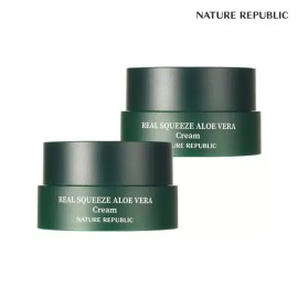 Nature Republic [네이처리퍼블릭] 리얼 스퀴즈 알로에베라 크림 x 2개 [Nature Republic] Real Squize Aloe Vera Cream x 2