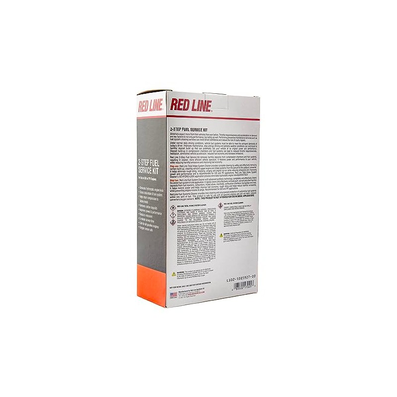 Red Line Service Chemicals 17025K 2-Step Fuel Service Kit, 12