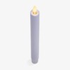 Luminara Flameless Candle Taper (1" x 9.5") Melted Top Real