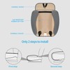 Microfiber Leather Car Seat Cover Full Set, Includes Front &