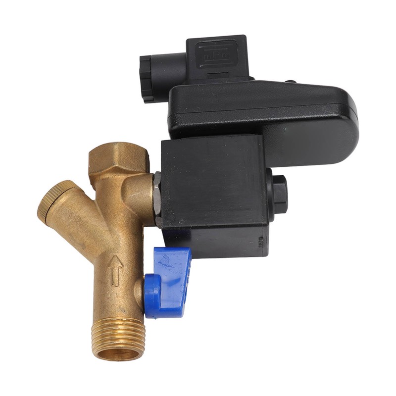 Electronic Drain Valve DN15 G1/2 16bar Working Pressure Brass Noise