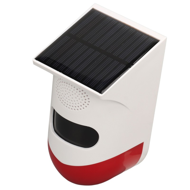 Solar Strobe Light Alarm Waterproof Waterproof Anti Theft Outdoor Motion