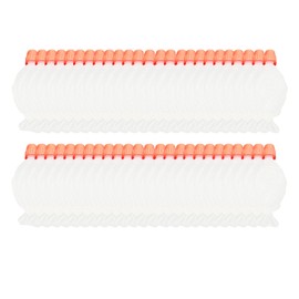 JANKOW 50 PCS Condiment Squeeze Bottles, Fish Shaped Plastic Condiment Bottles, Disposable Condiment Bottles, Suitable for Outdoor Activities and Camping.