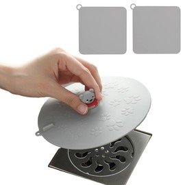 MAOYONG Bathroom Tub Drain Stopper and Cover Set for Bathtub Shower Overflow Plug Sink Maintenance Laundry Tub Floor and Bathroom Drain Cover 3PCS