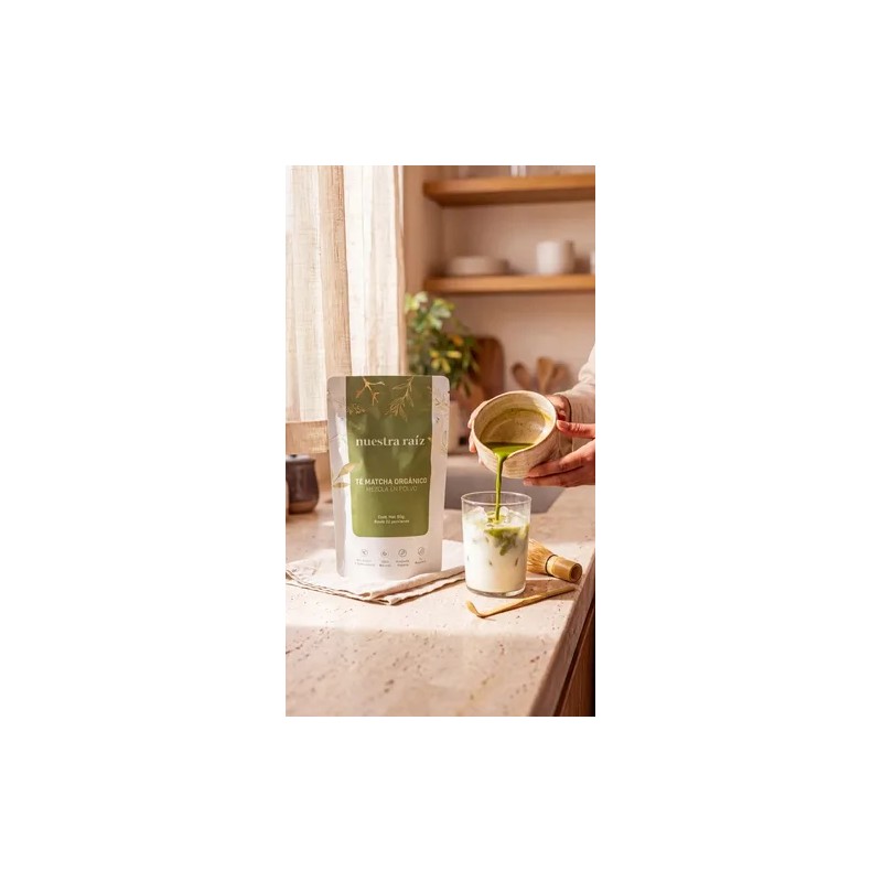 Matcha Orgánico Té Verde Japonés Premium 100 Natural 50 Gr
