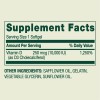 Spring Valley Vitamin D3 Supplement Softgels 250mcg per Softgel 10,000