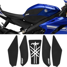 for YZF-R6 YZF R6 2017-2021 2022 Side Fuel Tank pad Protective Sticker Knee Grip Traction pad New Anti-Slip R6 Sticker Protective Accessories
