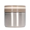 304 Stainless Steel Porridge Box Portable Round Insulated Lunch Container