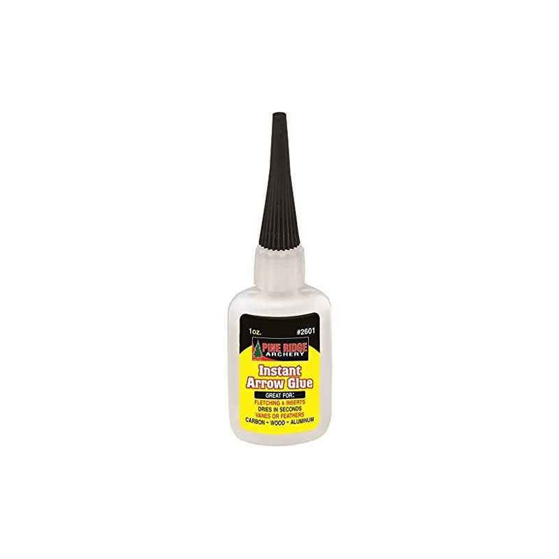 Pine Ridge Archery Instant Arrow Glue - Quick-Dry Archery Adhesive