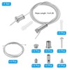 PATIKIL Ceiling Hanging Wire Cable Kit, 2m/6.6ft 4 Set Adjustable
