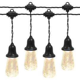 AWQ 60 FT Outdoor String Lights Commercial Grade Vintage Shatterproof Bulbs Weatherproof Patio String Lights for Wedding, Party, Holiday, Christmas, Birthday, Gathering Decoration (Warm)