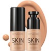 FOCALLURE- 2 piezas de base líquida, base Skin Evolution +