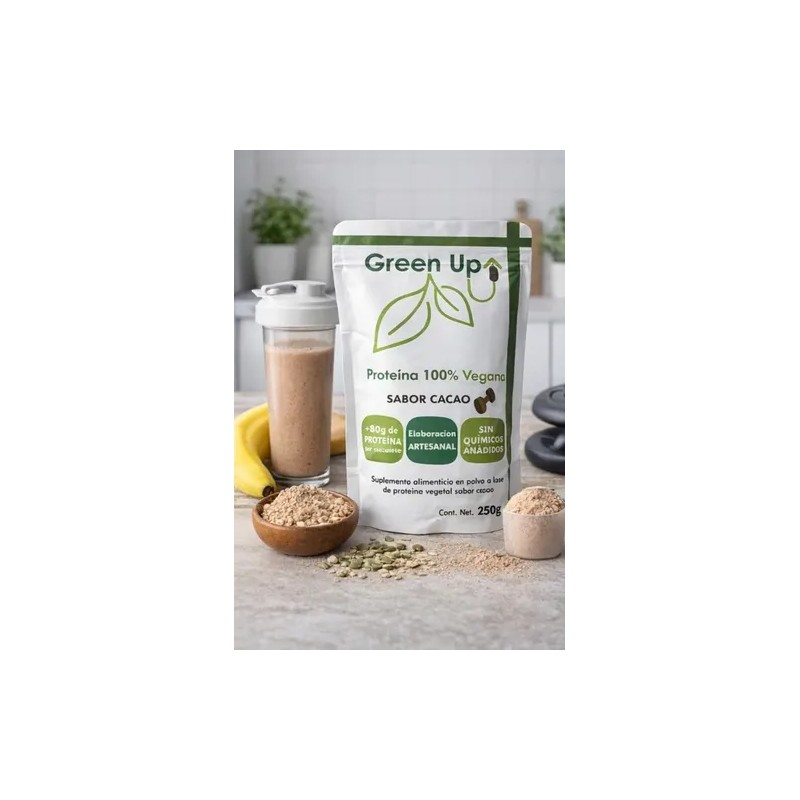 Proteína Vegana 250g Premium Sin Lácteos Alta En Proteína