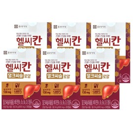 Chong Kun Dang Health Healthy Khan Milk Thistle Royale 800mg / 종근당건강 헬씨칸 밀크씨슬 로얄 800mg X 30캡슐 6박스 본사정품 550094