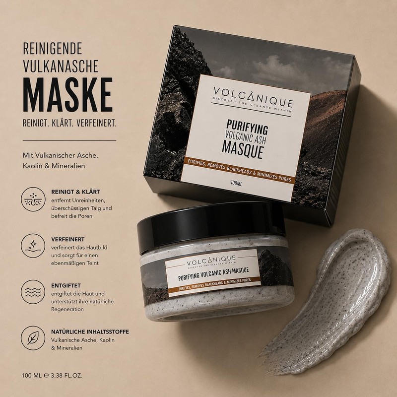 Vulcanipue Exfoliating Face Mask