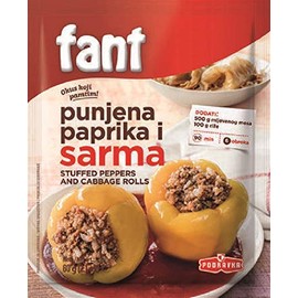 Podravka Fant Seasoning Mix for Stuffed Peppers and Cabbage Rolls, 60 Gram (Pack of 22)