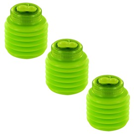 KUM AZ347.00.16-G - Softie 442 Double Sharpener, Pack of 3, Green, Shatterproof Can Sharpener