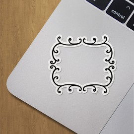 Decal Stickers of Border Premium Indoor (No Waterproof) Vinyl Decal Stickers for Laptop Phone Accessory Helmet Car Window Mug Tuber Cup Door Wall Decoration ANDVER3d5058aBL