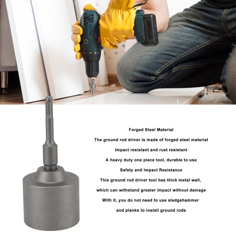 SDS Plus Earth Drill Bit Ground Hole Drill Post Drill