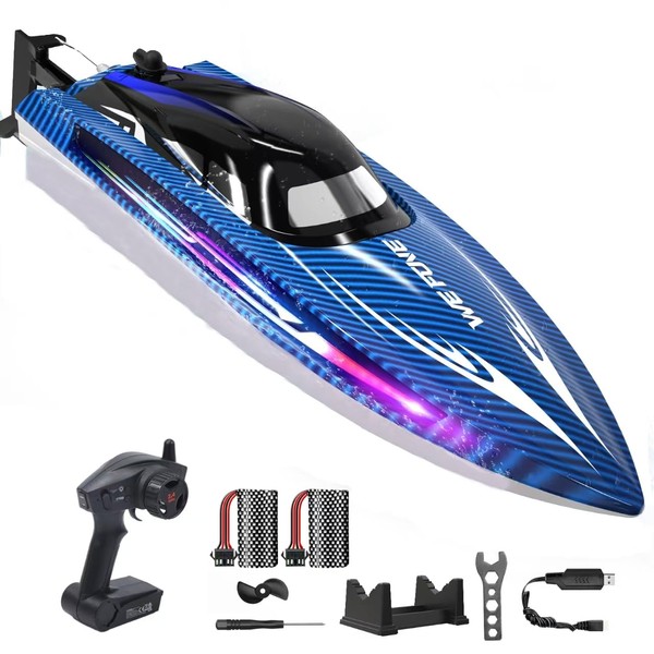 WeFone RC Boats for Kids 8-12 & Adults, Remote Control