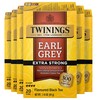 Twinings Earl Grey Extra Strong Black Tea Individually Wrapped Bags,