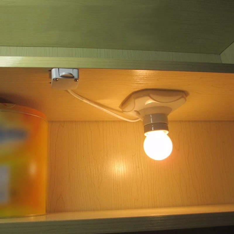 Xrten 2 Pcs Cupboard Door Switch ON/Off Surface Push to