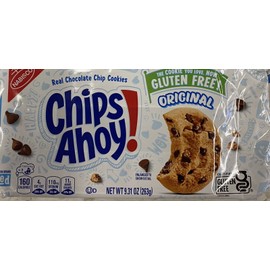 NABISCO Chips Ahoy! GLUTEN FREE ORIGINAL Chocolate Chip Cookies 9.31 oz - 2 PACK