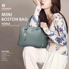 PORCO CASA Mini Boston Bag, Women's, Shoulder Bag, Lightweight, Travel, Cross-body Cute, 2-Way, Crossbody Handbag, Travel Bag, Stylish Adult, Multi-functional Bag, Mom Bag, School Ceremony, Graduation