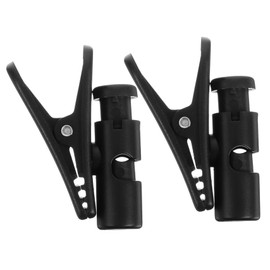 TEHAUX 2Pcs Earphone Cable Clip Rotatable Headphone Wire Holder Cord Organizer for Clothing for Keeping Headset Wires Tidy
