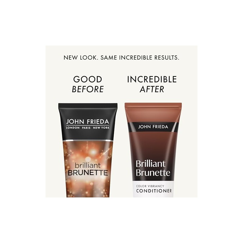 John Frieda Brilliant Brunette Multi-Tone Revealing Colour Protecting Conditioner, 8.45