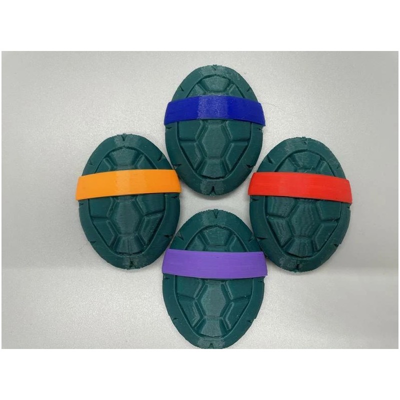 Arcade Joystick Toppers-3D Printed - TMNT Set of 4
