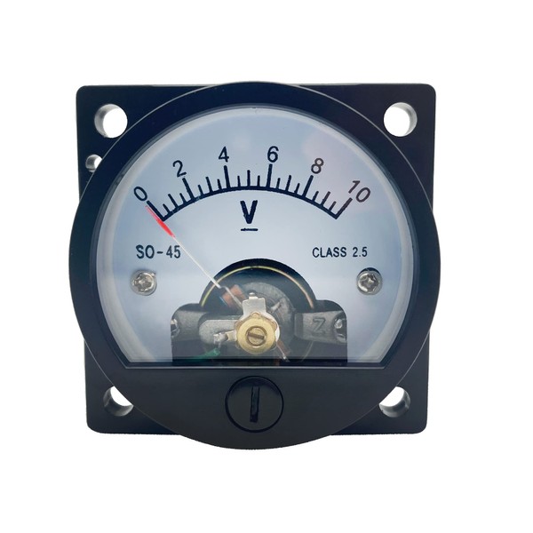 LEPEVNEY Analog Dial Panel Meter Voltmeter Gauge SO-45 Round Current