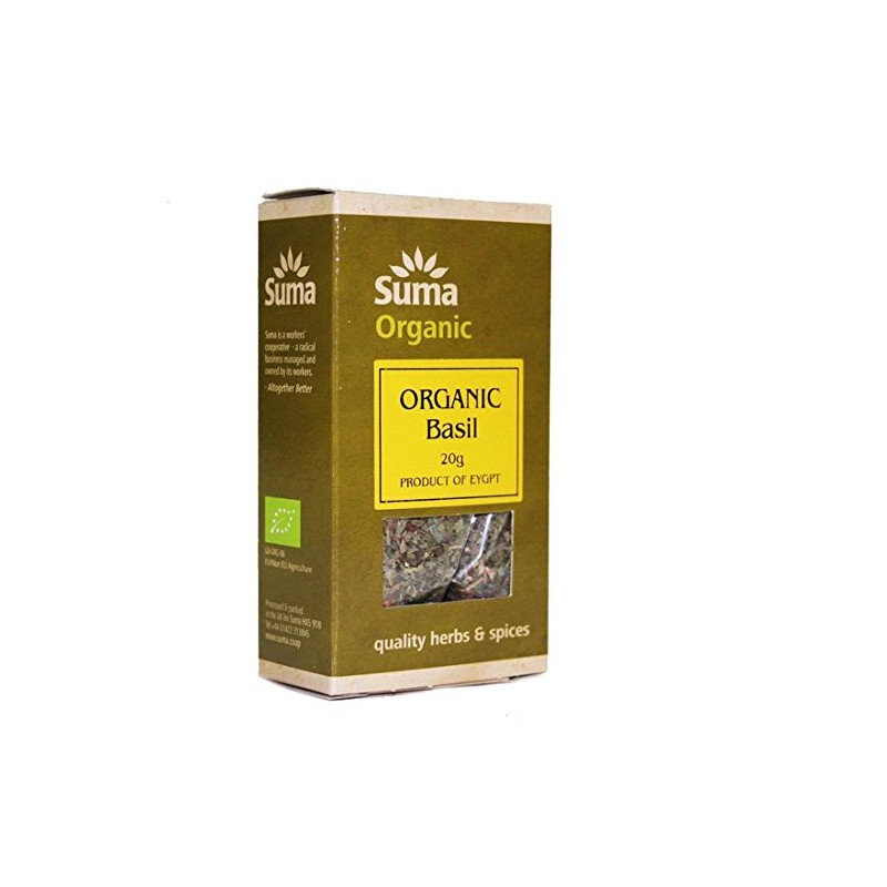 Suma Organic | Basil - organic | 1 x 20g