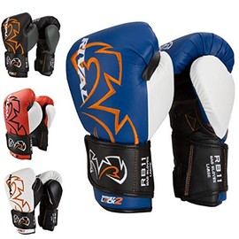 RIVAL Boxing RB11 Evolution Bag Gloves, Hook and Loop Closure - 1.25” of Closed Cell Foam Padding for Intense Heavy Bag Use