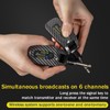 5.8GHZ Wireless Guitar System, Rechargeable Digital Wireless Guitar Transmitter Receiver