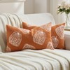 FUTEI Fall Pumpkins Throw Pillow Covers 12x20 Inch Set of