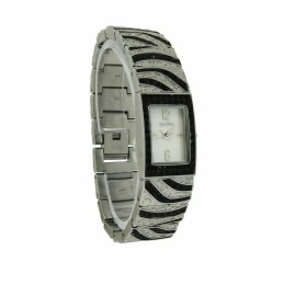 Elgin NIB Elgin EG8094 Women's Rectangular Analog Mother of Pearl Crystal Watch