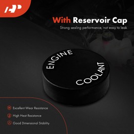 A-Premium Engine Coolant Overflow Recovery Reservoir Tank with Cap Compatible with Jeep ZJ Series Grand Cherokee 1993-1994
