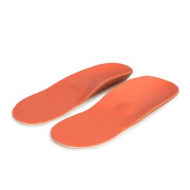 Memo Full Orange Arch Support Insoles Heel and Metatarsus Supination, 33 (2.5 Big Kid)