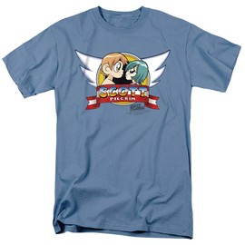 Scott Pilgrim Vs. The World Sonic Scott Unisex Adult T-Shirt, Carolina Blue, X-Large