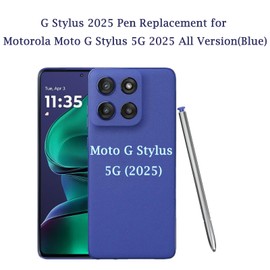 G Stylus 2025 Pen Replacement for Moto G Stylus 2025 Stylus Pen Compatible with Motorola Moto G Stylus 5G 2025 All Version S Pen(Blue)