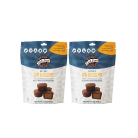 Vermont Nut Free Chocolates Mini Sun Blossoms, 2-Pack, Milk Chocolate; Nut-free, Egg-free, Kosher (Milk Chocolate)